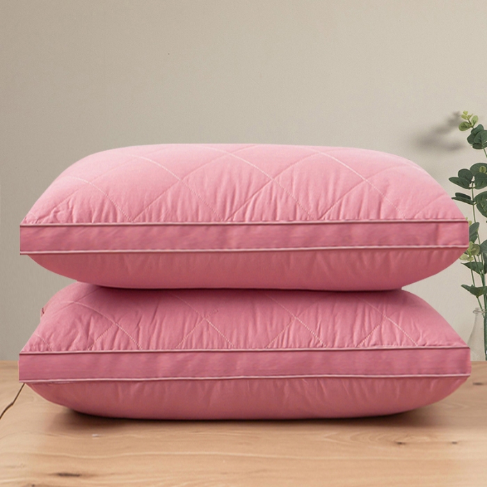 91家纺网 家纺一手货源 找家纺 （总）兴丝露枕芯 亲肤绗绣枕芯 羽丝枕 立体枕 双边枕芯 舒适枕 中高枕 枕头