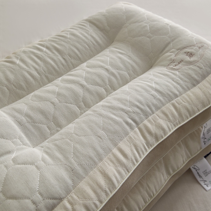 91家纺网 家纺一手货源 找家纺 （总）2026新款  亚麻透气荞麦健眠护颈枕芯枕头 深睡明目荞麦学生成人枕芯