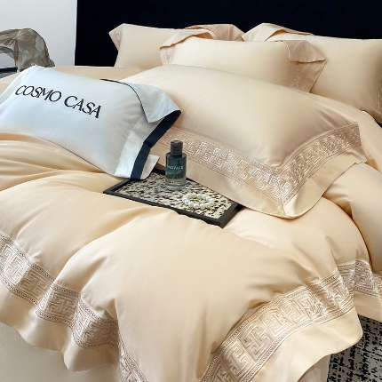 （总）星蕴家纺 2026新款双股长绒棉全棉纯棉刺绣四件套-柏林系列