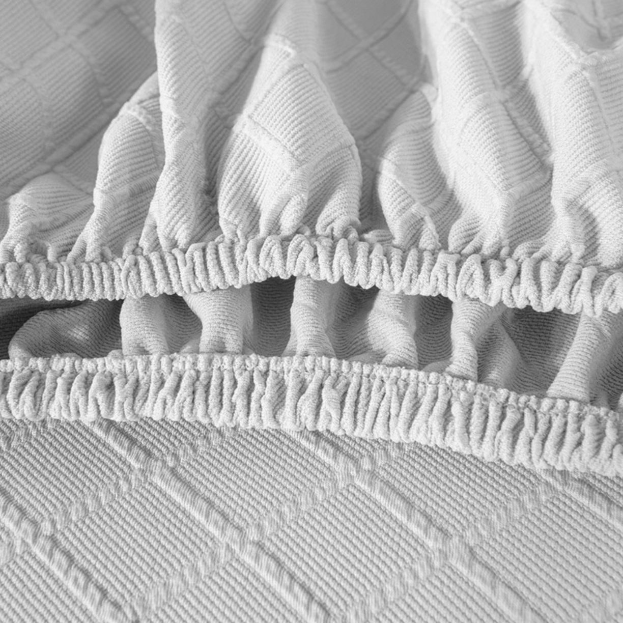 91家纺网 家纺一手货源 找家纺 （总）壹零特色家纺 菱形格提花方凳子套 弹性换鞋凳套 方柱凳子套