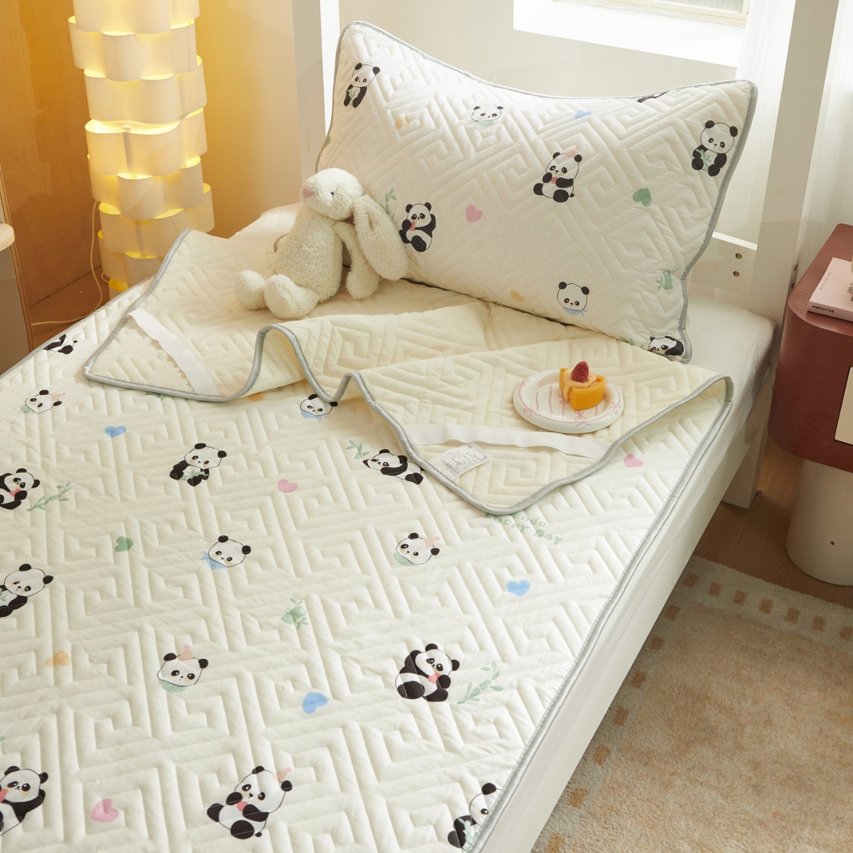 91家纺网 家纺一手货源 找家纺 （总）舒居家纺 2026新款学生床全棉软床垫床盖