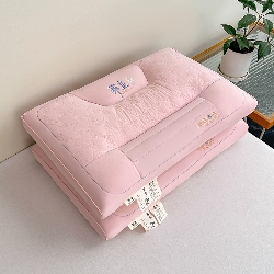 91家纺网 家纺一手货源 找家纺 亲肤荞麦两用枕芯 荞麦枕 羽丝枕 护颈枕头 荞麦两用护颈枕 ,荞麦两用护颈枕粉色