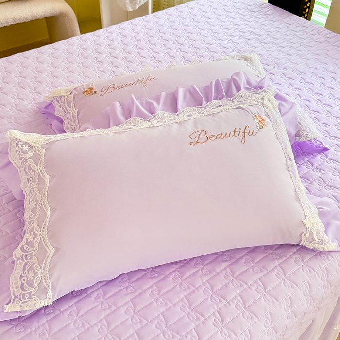 91家纺网 家纺一手货源 找家纺 苏米娜家纺SUMINA 2026韩版亲肤水洗棉公主风夏被床盖款-花涧绣梦