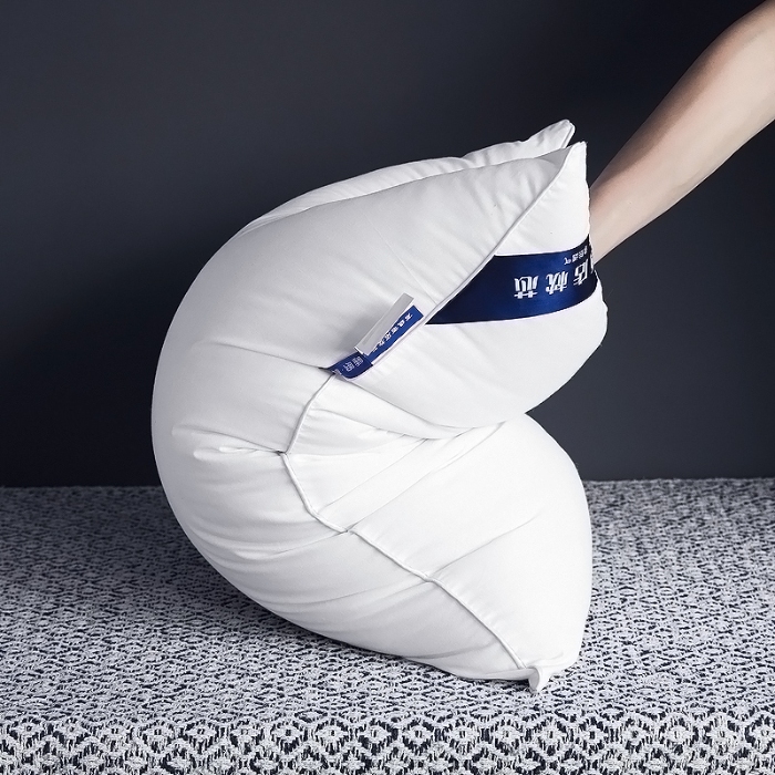 91家纺网 家纺一手货源 找家纺 （总） 兴丝露枕芯 全棉酒店枕 羽丝枕 双边立体枕 单人枕芯 全棉枕头 全棉枕芯