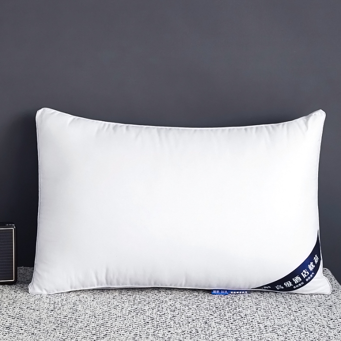 91家纺网 家纺一手货源 找家纺 （总）兴丝露枕芯 全棉酒店枕 羽丝枕 双边立体枕 单人枕芯 全棉枕头 全棉枕芯