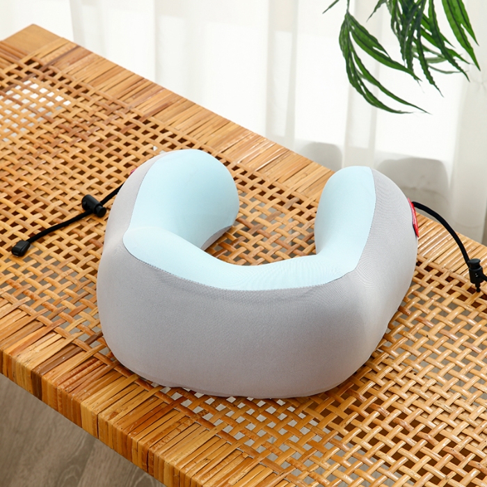 91家纺网 家纺一手货源 找家纺 （总）天之悦家纺 2026新款双峰U型枕记忆棉慢回弹可拆洗驼峰u型枕护颈枕