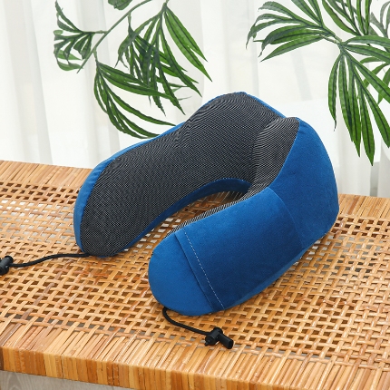 91家纺网 家纺一手货源 找家纺 （总）天之悦家纺 2026双峰U型枕记忆棉慢回弹可拆洗驼峰u型枕护颈枕 