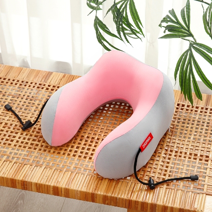 91家纺网 家纺一手货源 找家纺 （总）天之悦家纺 2026双峰U型枕记忆棉慢回弹可拆洗驼峰u型枕护颈枕 