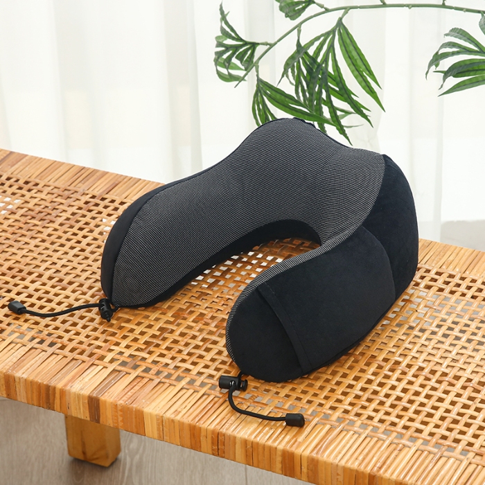 91家纺网 家纺一手货源 找家纺 （总）天之悦家纺 2026双峰U型枕记忆棉慢回弹可拆洗驼峰u型枕护颈枕 