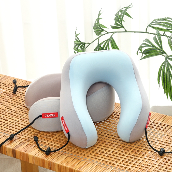 91家纺网 家纺一手货源 找家纺 （总）天之悦家纺 2026双峰U型枕记忆棉慢回弹可拆洗驼峰u型枕护颈枕 