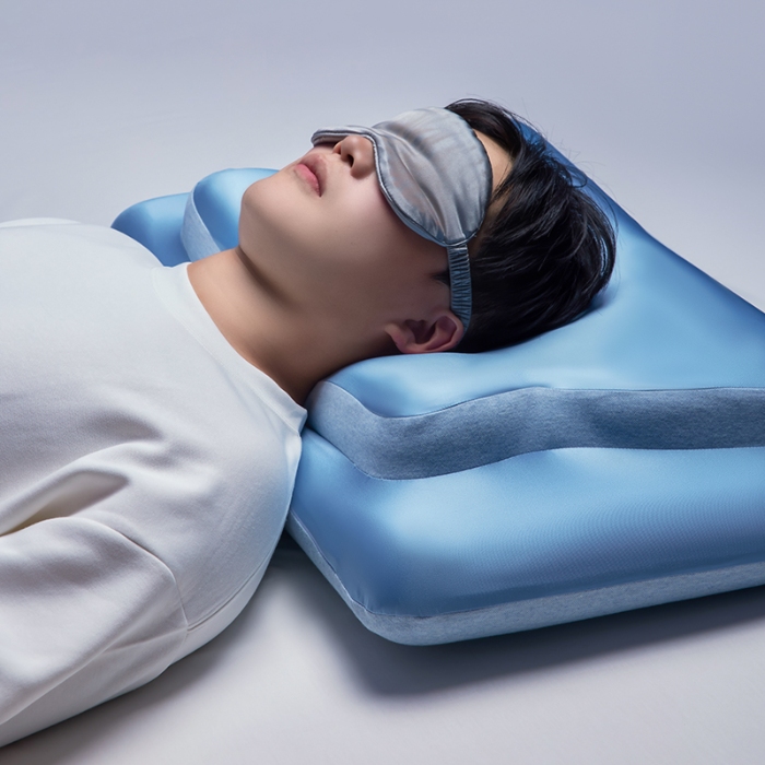 91家纺网 家纺一手货源 找家纺 （总）2026新款  蝶翼牵引记忆棉枕芯枕头  慢回弹深睡蝶形记忆枕芯 护颈颈椎按摩记忆枕芯枕头