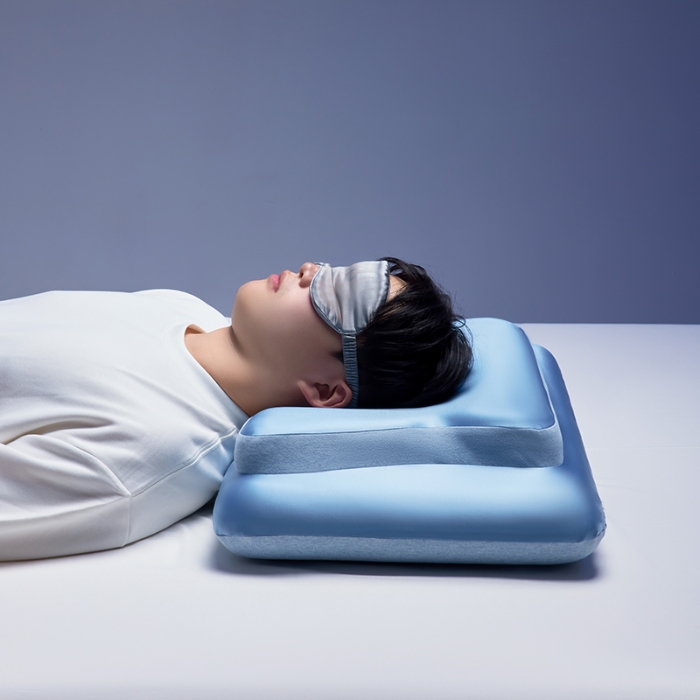 91家纺网 家纺一手货源 找家纺 （总）2026新款  蝶翼牵引记忆棉枕芯枕头  慢回弹深睡蝶形记忆枕芯 护颈颈椎按摩记忆枕芯枕头