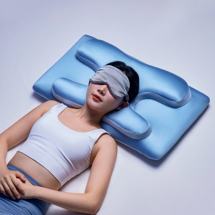 91家纺网 家纺一手货源 找家纺 （总）2026新款 全新升级双C小香记忆棉枕芯枕头  颈椎按摩护颈慢回弹枕芯成人枕头