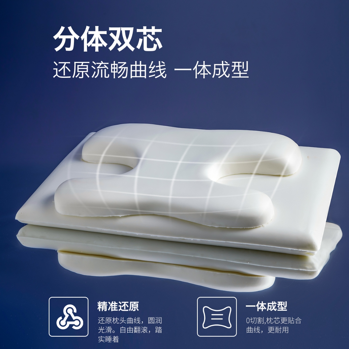 91家纺网 家纺一手货源 找家纺 （总）2026新款 全新升级双C小香记忆棉枕芯枕头  颈椎按摩护颈慢回弹枕芯成人枕头