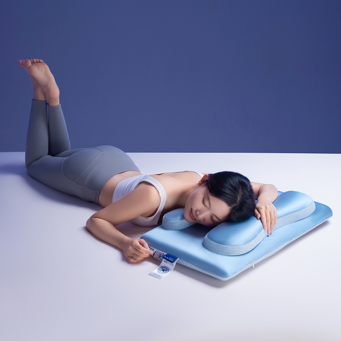 91家纺网 家纺一手货源 找家纺 （总）2026新款 全新升级双C小香记忆棉枕芯枕头  颈椎按摩护颈慢回弹枕芯成人枕头