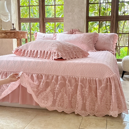 91家纺网 家纺一手货源 找家纺 （总）乐朵家居 2026新款 梵希（复合）  凉席三件套+可配同色系空调被