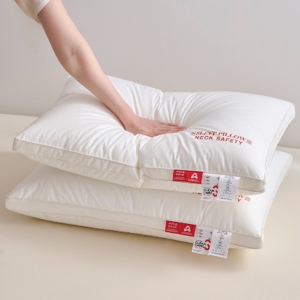 91家纺网 家纺一手货源 找家纺 （总）新款A类全棉三防枕护颈枕头枕芯防水防油防污