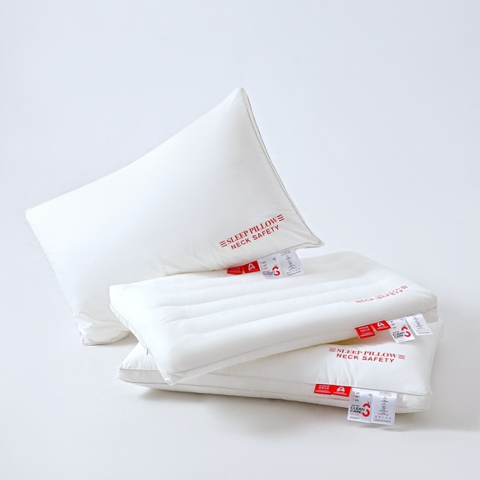 91家纺网 家纺一手货源 找家纺 （总）新款A类全棉三防枕护颈枕头枕芯防水防油防污