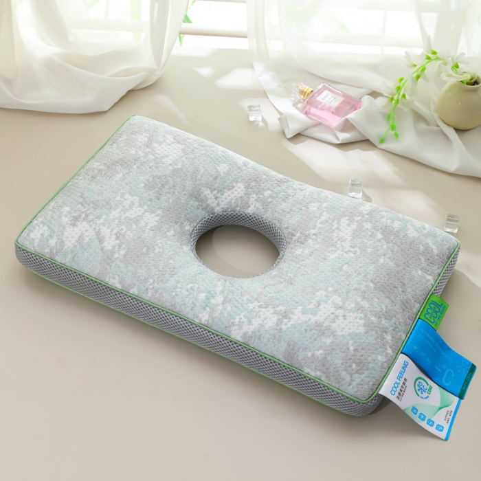 91家纺网 家纺一手货源 找家纺 （总）仁宇枕业 2026新款新品夏凉清凉冰凉菊花荞麦护耳护头枕头枕芯