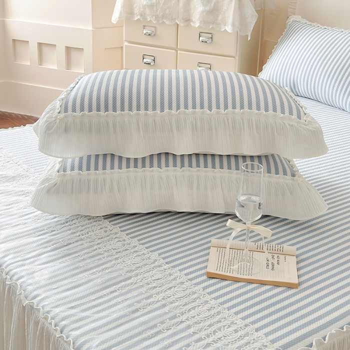 91家纺网 家纺一手货源 找家纺 （总）乐朵家居 2026新款 爱丽丝（加厚复合） 凉豆豆凉席三件套