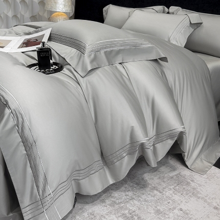 91家纺网 家纺一手货源 找家纺 （总）星蕴家纺 2026新款贡缎新疆长绒棉四件套-千寻