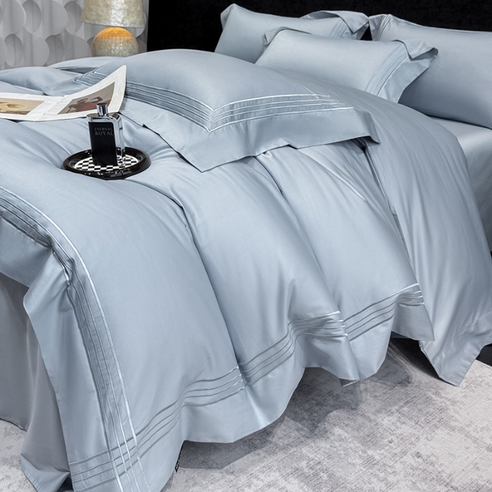 91家纺网 家纺一手货源 找家纺 （总）星蕴家纺 2026新款贡缎新疆长绒棉四件套-千寻