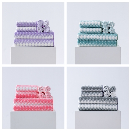 91家纺网 家纺一手货源 找家纺 （总）电商赠品珊瑚绒毛巾浴巾两件套珊瑚绒毛巾浴巾套装直播福利引流库存随机特价清仓毛巾