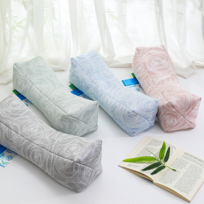 91家纺网 家纺一手货源 找家纺 （总）仁宇枕业 2026新款夏凉冰爽菊花宫廷老虎护颈荞麦枕头枕芯