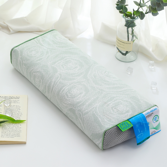 91家纺网 家纺一手货源 找家纺 （总）仁宇枕业 2026新款山水画夏凉宫廷枕头荞麦枕头枕芯