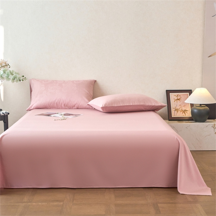 91家纺网 家纺一手货源 找家纺 （总）兰紫橙家纺 2026新款全棉贡缎提花四件套