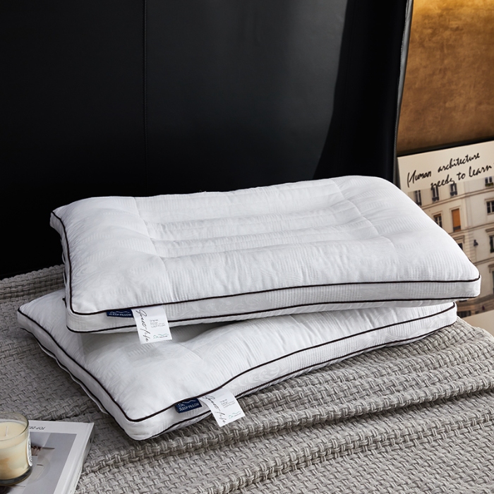 91家纺网 家纺一手货源 找家纺 （总）2026新款提花决明子枕天丝棉枕头枕芯