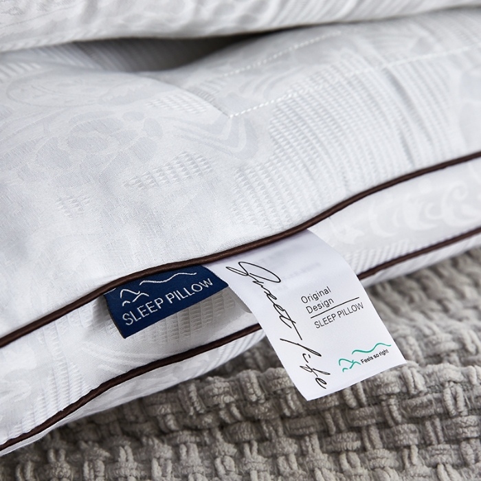 91家纺网 家纺一手货源 找家纺 （总）2026新款提花决明子枕天丝棉枕头枕芯