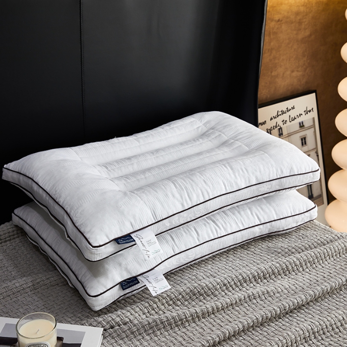 91家纺网 家纺一手货源 找家纺 （总）2026新款提花决明子枕天丝棉枕头枕芯