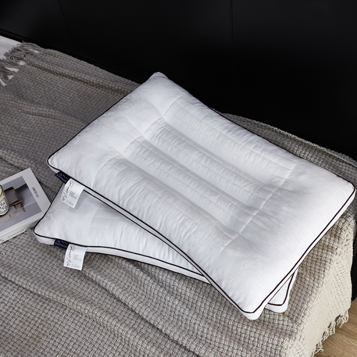 91家纺网 家纺一手货源 找家纺 （总）2026新款提花决明子枕天丝棉枕头枕芯