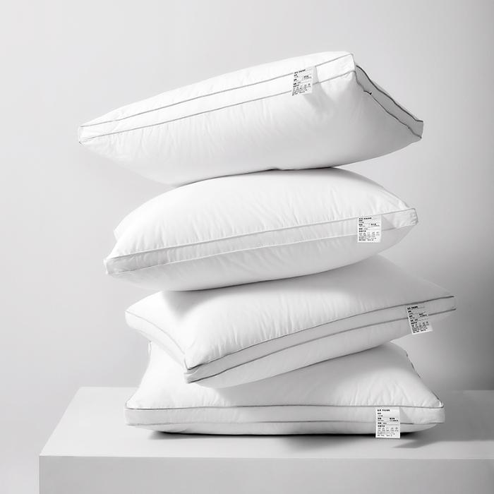 91家纺网 家纺一手货源 找家纺 （总）2026新款 深睡星级酒店羽丝枕芯枕头 立体枕羽丝棉枕头高枕深睡成人枕芯