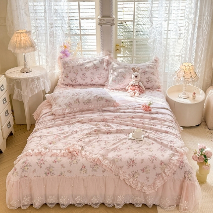 91家纺网 家纺一手货源 找家纺 （总）苏米娜家纺SUMINA 苏米娜2026新款A类母婴级锦氨凉席夏被床盖款四件套夏凉被空调被床盖款凉席四件套