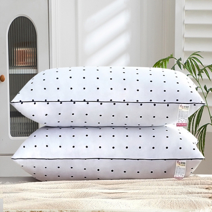 91家纺网 家纺一手货源 找家纺 新品  特价舒适枕 磨毛印花枕芯 羽丝枕 学生枕 高枕48x74cm 高弹舒适枕