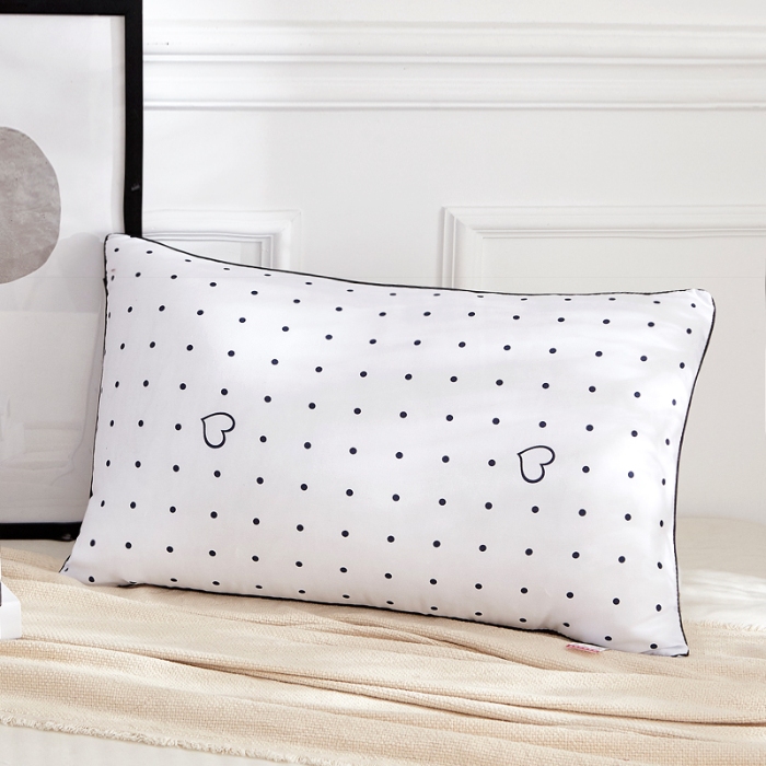 91家纺网 家纺一手货源 找家纺 新品  特价舒适枕 磨毛印花枕芯 羽丝枕 学生枕 高枕48x74cm 高弹舒适枕