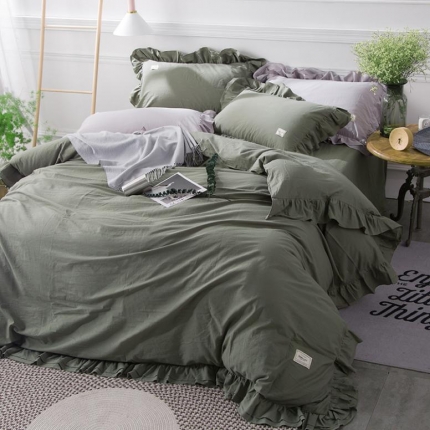 91家纺网 家纺一手货源 找家纺 （总）卡姿家纺 水洗棉系列四件套