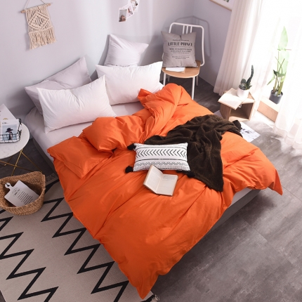 91家纺网 家纺一手货源 找家纺 （总）恩和家纺 全棉13372纯色系列单品被套