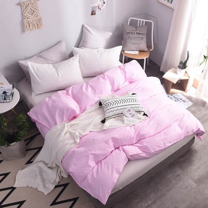 91家纺网 家纺一手货源 找家纺 （总）恩和家纺 全棉13372纯色系列单品被套