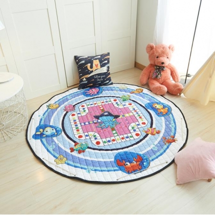 沁童 2018新品收纳垫直径1.5m海洋飞行棋