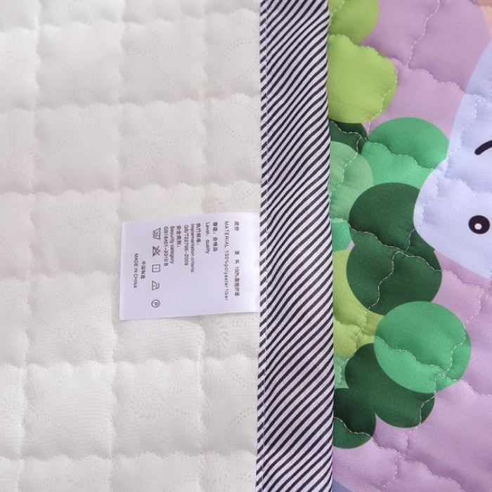 91家纺网 家纺一手货源 找家纺 沁童家纺 北欧风长方形加厚地垫儿童爬爬垫百变交通