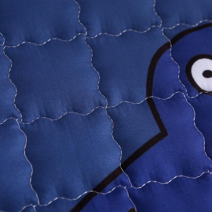 91家纺网 家纺一手货源 找家纺 沁童家纺 北欧风长方形加厚地垫儿童爬爬垫动物乐园