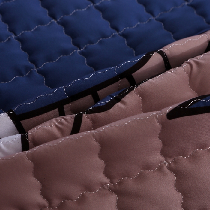 91家纺网 家纺一手货源 找家纺 沁童家纺 北欧风长方形加厚地垫儿童爬爬垫动物乐园