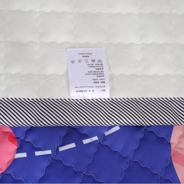 91家纺网 家纺一手货源 找家纺 沁童家纺 北欧风长方形加厚地垫儿童爬爬垫太阳系