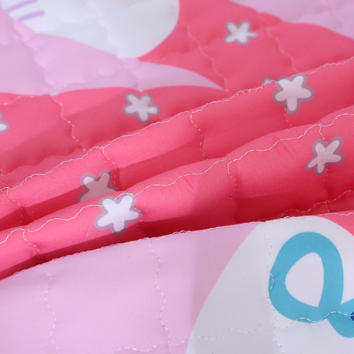 91家纺网 家纺一手货源 找家纺 沁童家纺 北欧风长方形加厚地垫儿童爬爬垫兔泡泡