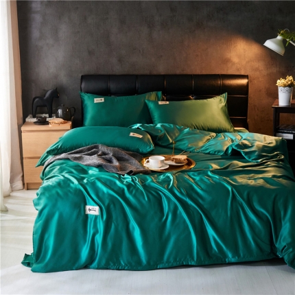 91家纺网 家纺一手货源 找家纺 （总）妖妖家纺 2020新款水洗真丝天丝四件套