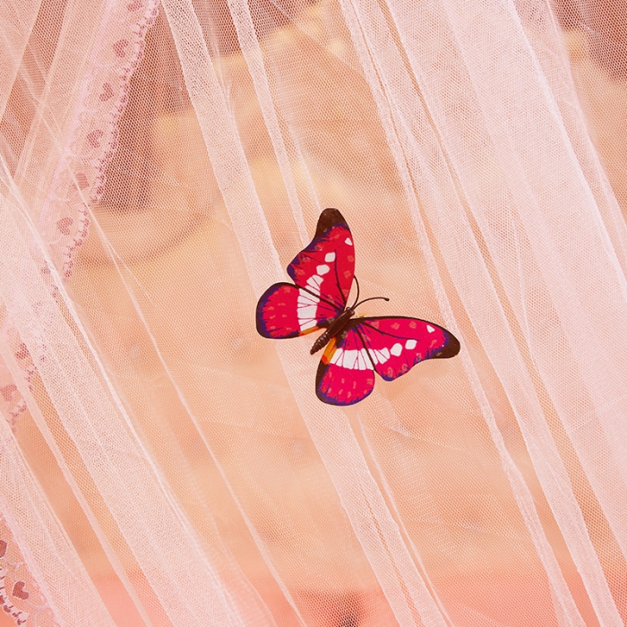 91家纺网 家纺一手货源 找家纺 艾晶美 新款1.2直径吊顶蚊帐玉色