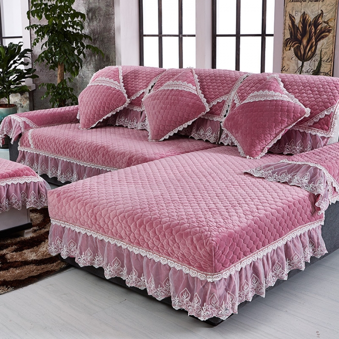 91家纺网 家纺一手货源 找家纺 (总)共鸣沙发垫 纯色超柔沙发垫